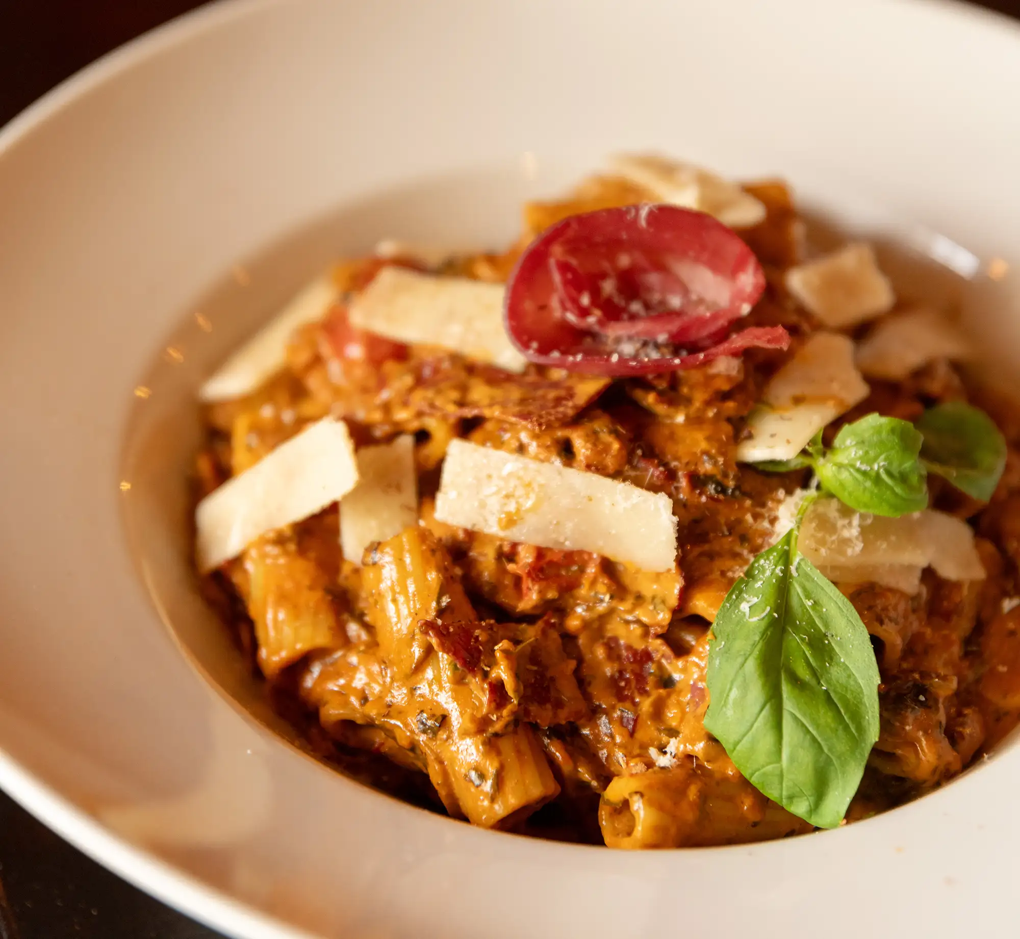 Rigatoni à la Bresaola